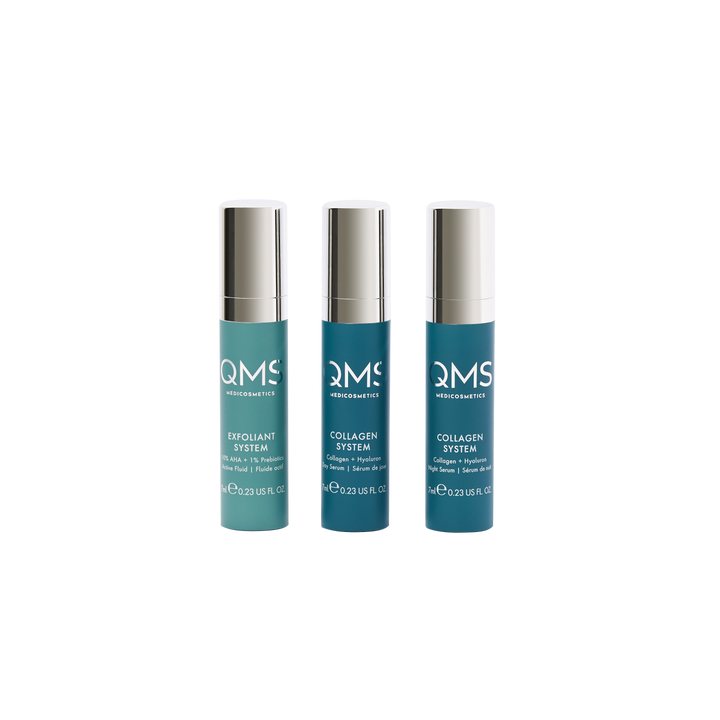 QMS Day & Night 3-Step Core Routine Set Strong (3 x 30 ml)