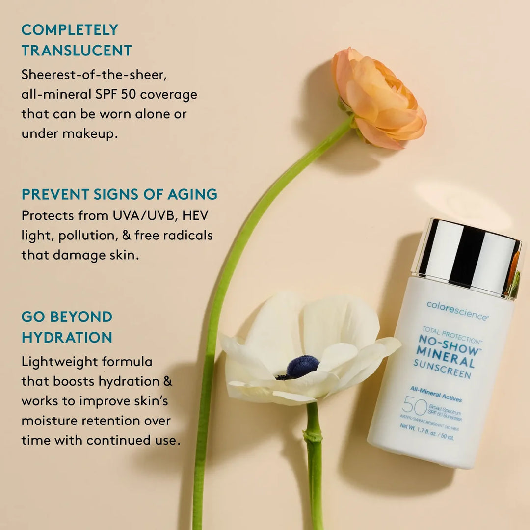 Colorescience No-Show Mineral Sunscreen SPF 50 (50ml)