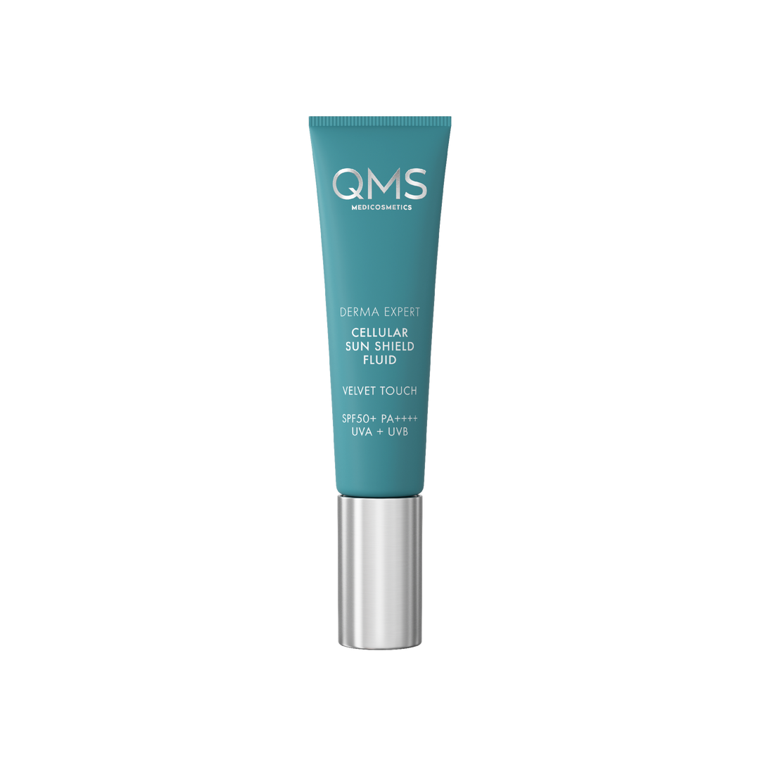 QMS Cellular Sun Shield Fluid Velvet Touch SPF 50+